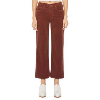 Mother Maven Ankle Corduroy Pants In Aztec