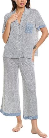 DKNY Dkny 2Pc Notch Top & Crop Pant Sleep Set