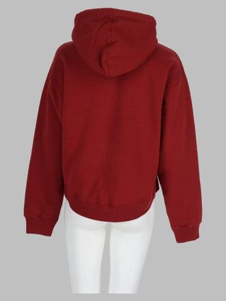 J.W.Anderson Cotton Hooded Sweatshirt - Red