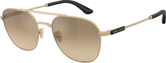 Giorgio Armani AR6178 30023K Mens Sunglasses Gold Size 54