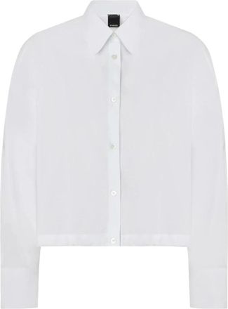 Pinko Shirts - Dames - Overhemden - Wit - L - Overhemden