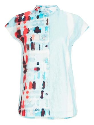 Silvia Tcherassi Adele blouse - Blue