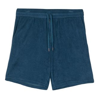 Frescobol Carioca Casual Shorts, male, Blue, XL, Towelling-finish Deck Shorts