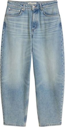 Marc O'Polo Jeans Model Lara - Dames - Loose Fit Jeans - Blauw - W26 L32 - Katoen - Jeans