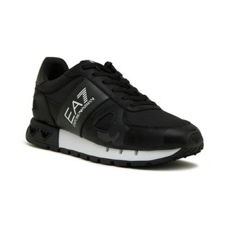 Emporio Armani Sneakers - Heren - Sneakers - Zwart - 38 1/2 EU - Polyester - Schoenen