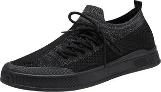 Generic Flat Training Shoes Men Mens Casual Mesh Shoes Breathable Walking Sneaker Lightweight Driving Footwear Summer House Trainer Outdoor Travel Shoe with S