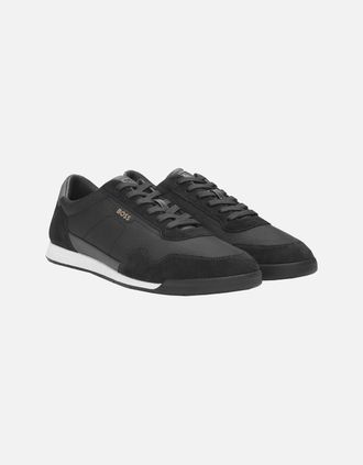 HUGO BOSS Mens Hugo Boss Mens Black Titanium SL Trainers - Size: 10