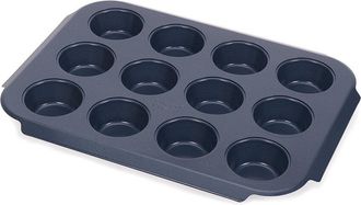 Joseph Joseph Nest Bake 12-Cup Non-Stick Muffin Pan With Easy Pull Handles