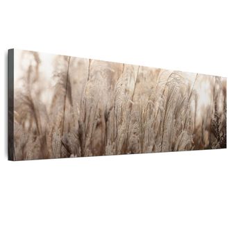 OEM Quadro Su Tela Italiana 120 X 40 Cm - Stile Boho - Natura Quadro Su Tela Italiana 135 X 45 Cm - Stile Boho - Natura