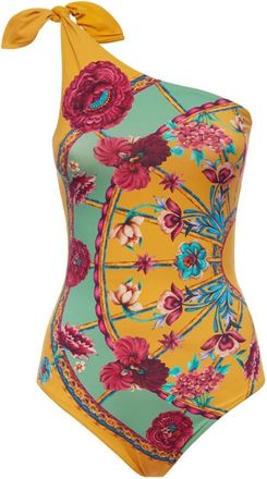 La DoubleJ One-Shouldered Goddess Badpak - Dames - Badpakken - Geel - S - Badmode