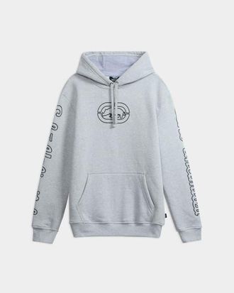 Ecko Core Puff Chainstitch Hoodie in Grey Heather at Nordstrom, Size Medium