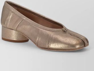 Maison Margiela leather ballerina pumps