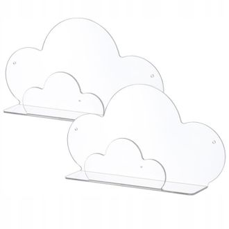 OEM Set Estante Ba&ntilde;o Acr&iacute;lico Nube Forma