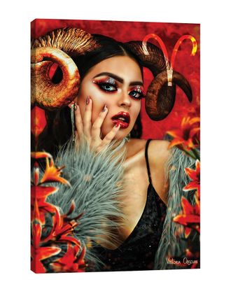 iCanvas Icanvas Aries By Victoria Obscure Wall Art