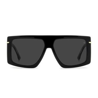 Victoria Beckham Sunglasses Vb 7000/S 807 Ir Black/Dark Gray Women