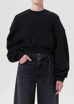 A Gold E Kit Long-Sleeve Sweatshirt In Black