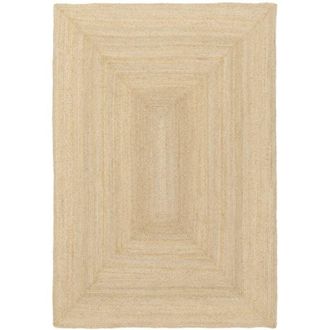 Sweeek Sweeek - Rectangular indoor jute rug, padma Natural, several sizes, flat woven