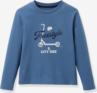 Cyrillus Jungen Shirt mit Roller-Motiv CYRILLUS graublau