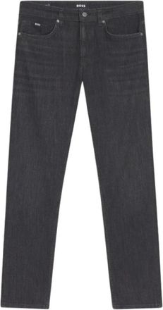 HUGO BOSS Jeans - Heren - Slim Fit Jeans - Zwart - W38 - Jeans