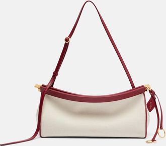 Alaia Ala&iuml;a Le Click Medium canvas shoulder bag