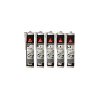 Sika Sika - Flex 522 Caravan - Blanco - 300ml - Juego De 5 Adhesivos De Masilla Flex Flex 522 Caravan - Blanco