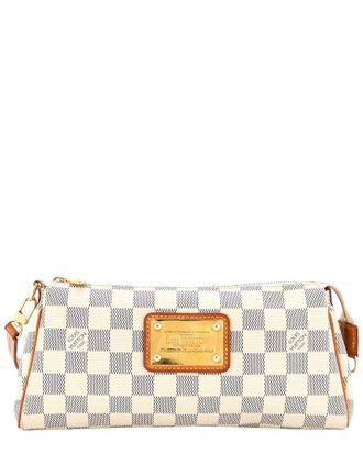 Louis Vuitton White Damier Eva (Authentic Pre-Loved)