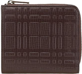 Burberry Brown Leather Wallet (Bi-Fold) (Pre-Owned)