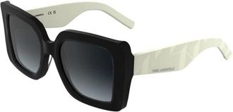 Karl Lagerfeld Kl 6203S 006 Zonnebrillen - Dames - Zonnebrillen - Zwart - 52 MM - Accessoires