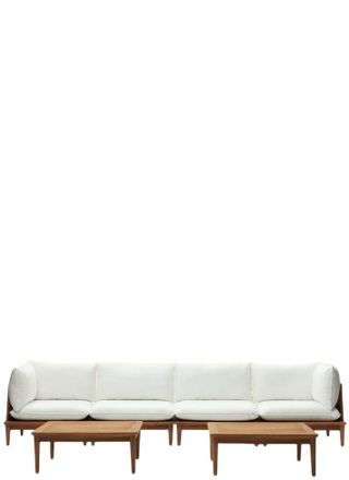 K Home Modulares Premium Gartenlounge Set Protito Ii, 6-teilig