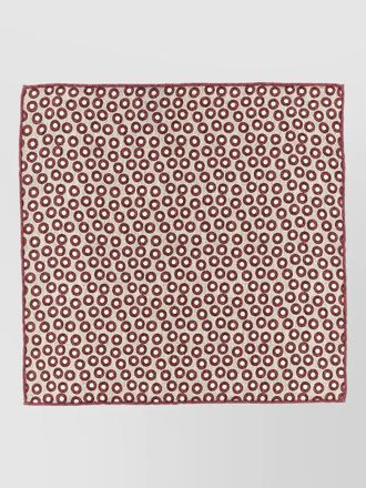 Brunello Cucinelli silk polka dot pocket square