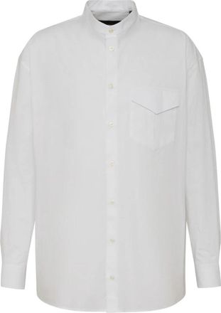 Drykorn Lecto_1 Shirt - Heren - Zakelijke Overhemden - Wit - 2XL - Katoen - Overhemden