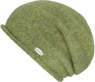 Chillouts Beanie CHILLOUTS Lino Hat, Damen, gr&uuml;n, Obermaterial: 78% Polyester, 12% Polyamid, 6% Wolle, 4% Elasthan, M&uuml;tzen Beanie