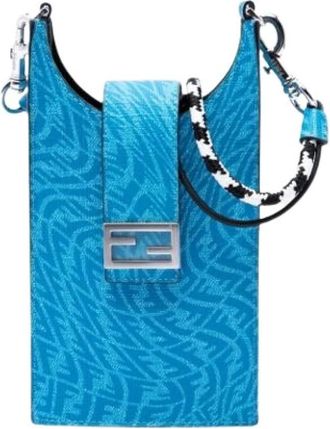 Fendi Pre-owned Vertigo Crossbody Bag - unisex - Vintage Schoudertas - Blauw - ONE Size - Vintage