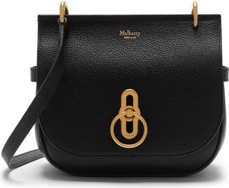 Mulberry Small Amberley Leather Satchel in Black at Nordstrom