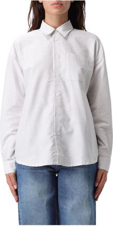 A.P.C. Mujer, Blusas y Camisas, Blanco, Talla: M