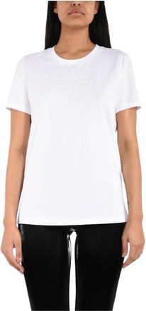 Elisabetta Franchi Mujer, Camisetas, Blanco, Talla: L