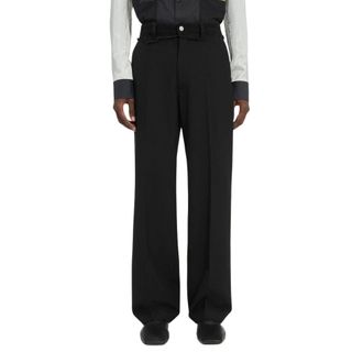 Maison Margiela Wide Trousers, male, Black, Size: XL Pantalon E26