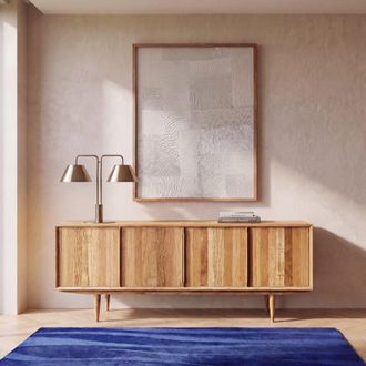 Maisons du monde Aparador de 4 puertas de mango macizo, 220 cm