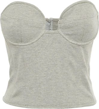 Magda Butrym Top senza spalline - Grigio