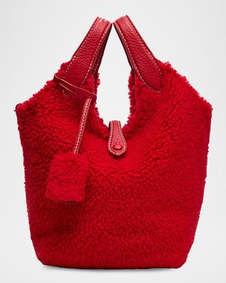 Polo Ralph Lauren Polo Play Shearling Tote & Crossbody Bag