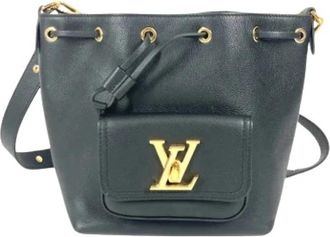 Louis Vuitton Pre-owned Vintage Bucket Bag - unisex - Vintage Tas - Zwart - ONE Size - Leer - Vintage