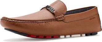 Tommy Hilfiger Delshler Mens Flat Shoes Cognac : 10.5 D - Medium, Faux Leather