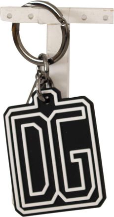 Dolce & Gabbana DG Logo Rubber Key Case - Black