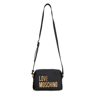 Love Moschino Schoudertas - Dames - Tassen - Zwart - Maat: ONE Size Poliester