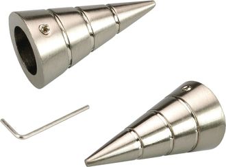 Liedeco Gardinenstangen-Endstück »Kegel« für Gardinenstangen Ø 16 mm