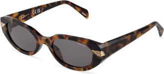Police SPLU05 AURA 2 08XW Womens Sunglasses Tortoiseshell Size 52