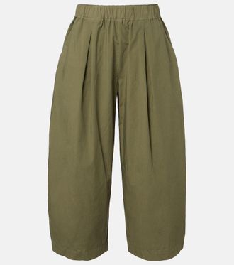 Velvet Sophia cotton wide-leg pants