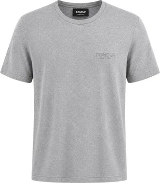 Dondup T-shirt girocollo regular fit - - Tops - Uomo - Grigio - L