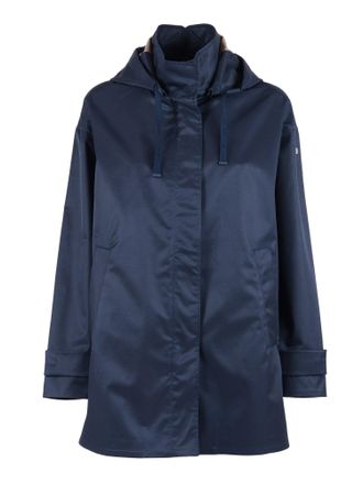 Duno Blue Short High Collar Jacket