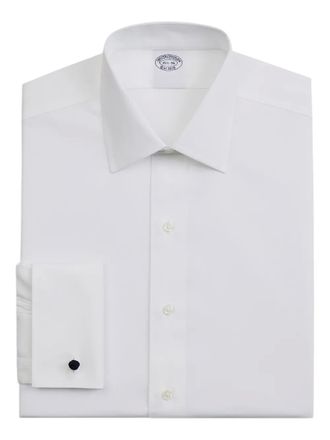 Brooks Brothers Ainsley-collar stretch cotton shirt - White